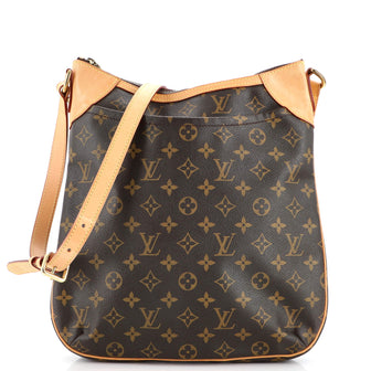Louis Vuitton Odeon Handbag Monogram Canvas MM