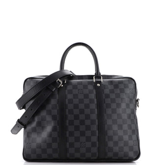 Louis Vuitton Porte-Documents Voyage Briefcase Damier Graphite PM