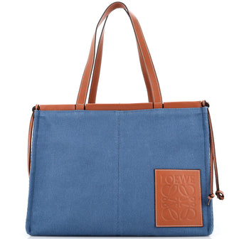 Loewe Cushion Tote Canvas Large