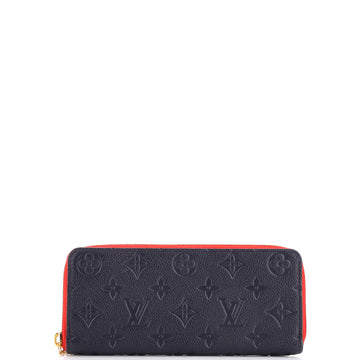 Louis Vuitton Clemence Wallet Limited Edition Blooming Flowers Monogram Empreinte Leather