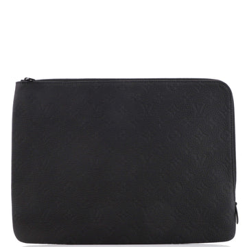 Louis Vuitton Etui Voyage Pouch Monogram Taurillon Leather MM