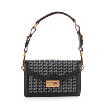 Prada Sound Bag Tweed Small Gray 2103901