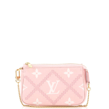 Louis Vuitton Pochette Accessoires Monogram Empreinte Giant Broderies Mini
