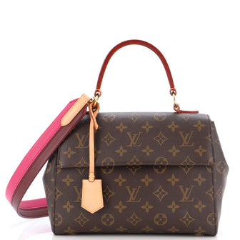 Louis Vuitton Cluny Top Handle Bag Monogram Canvas BB