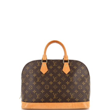 Louis Vuitton Vintage Alma Handbag Monogram Canvas PM