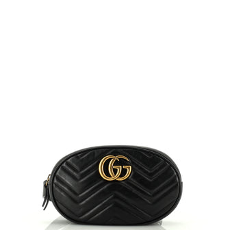 Gucci GG Marmont Belt Bag Matelasse Leather