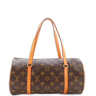 Louis Vuitton Papillon Handbag Monogram Canvas 30