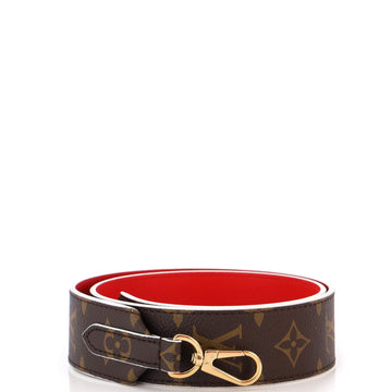 Louis Vuitton Bandouliere Shoulder Strap Monogram Canvas and Leather Wide
