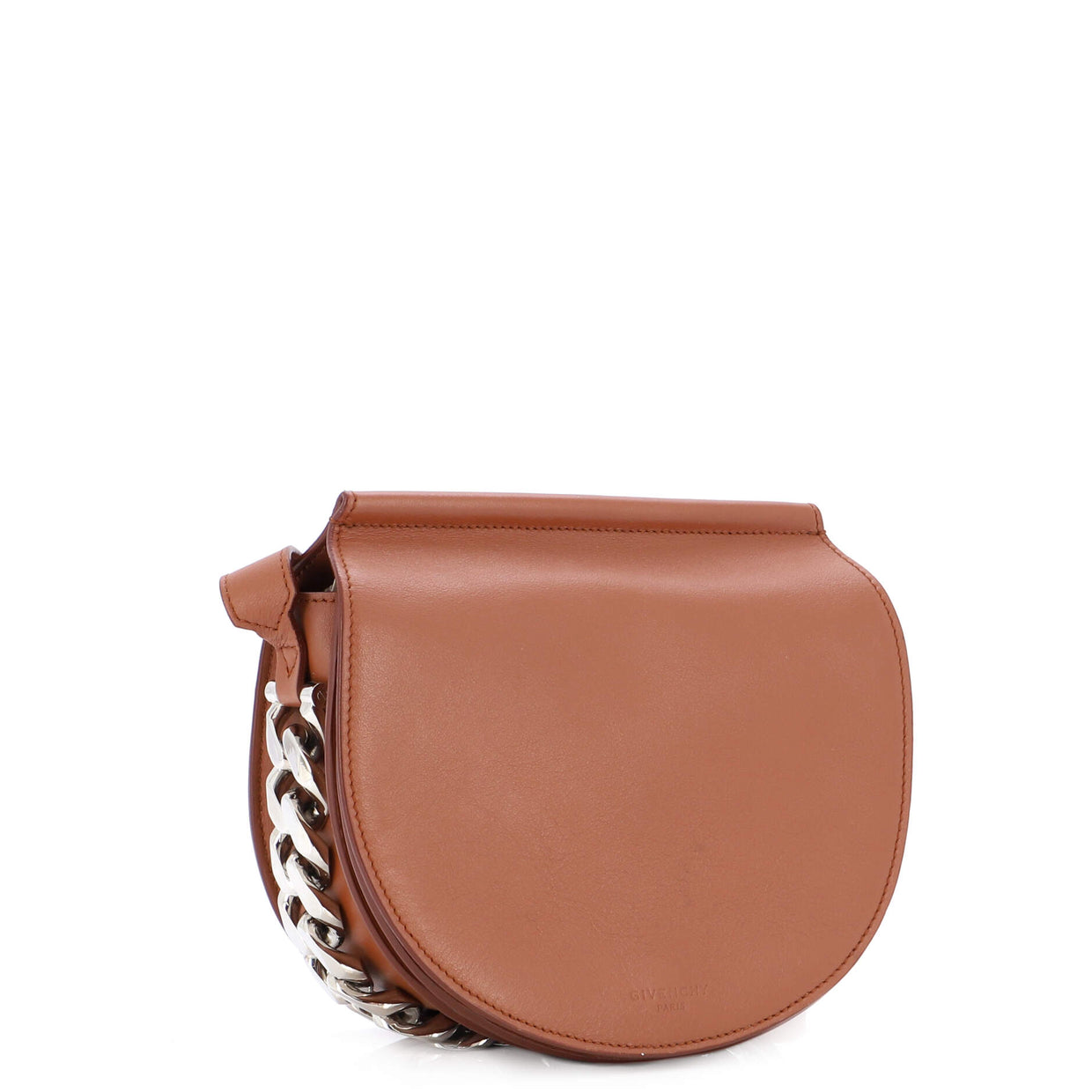 Givenchy Infinity Saddle Bag Leather Mini Brown 2104913