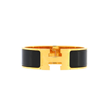 Hermes Clic H Bracelet Enamel Wide