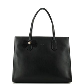 Gucci GG Ribbon Tote Leather Medium