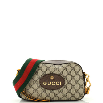 Gucci Neo Vintage Camera Messenger Bag GG Coated Canvas