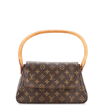 Louis Vuitton Looping Handbag Monogram Canvas Mini