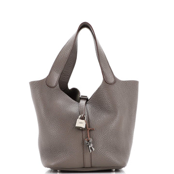 Hermes Picotin Lock Bag Clemence MM