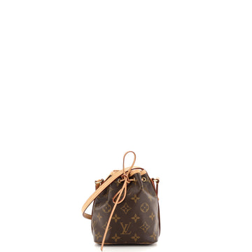 Louis Vuitton Noe Handbag Monogram Canvas Nano