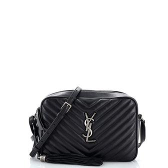 Saint Laurent Lou Camera Bag Matelasse Chevron Leather Small