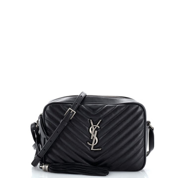 Saint Laurent Lou Camera Bag Matelasse Chevron Leather Small