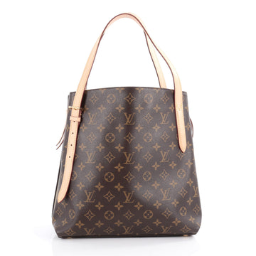 Louis Vuitton Voltaire Handbag Monogram Canvas Brown 2105403
