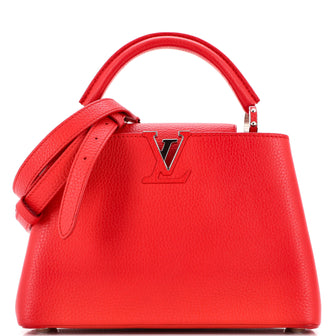 Louis Vuitton Capucines Bag Leather BB