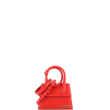 Jacquemus Le Chiquito Noeud Bag Leather