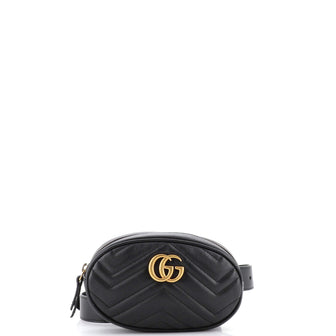 Gucci GG Marmont Belt Bag Matelasse Leather