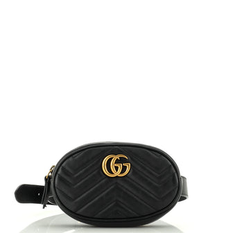 Gucci GG Marmont Belt Bag Matelasse Leather