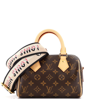 Louis Vuitton Speedy Bandouliere Bag Monogram Canvas 20