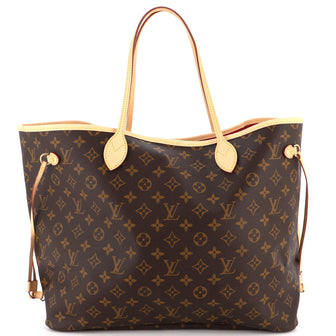 Louis Vuitton Neverfull NM Tote Monogram Canvas GM