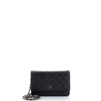 Chanel Wallet on Chain Quilted Caviar