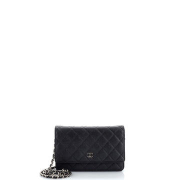 Chanel Wallet on Chain Quilted Caviar