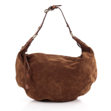 Louis Vuitton Onatah Hobo Suede GM Brown 2107302