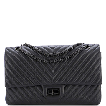 Chanel Reissue 2.55 Flap Bag Chevron Aged Calfskin 227