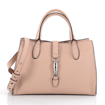 Gucci Jackie Soft Tote Leather Small Neutral 2107604