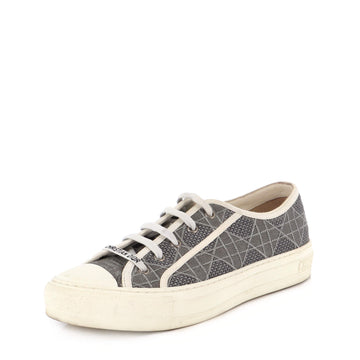 Christian Dior Women's Walk'N'Dior Sneakers Cannage Embroidered Canvas