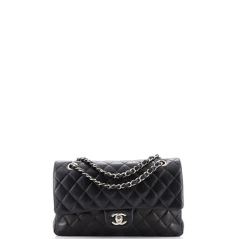 Chanel Classic Double Flap Bag Quilted Lambskin Medium