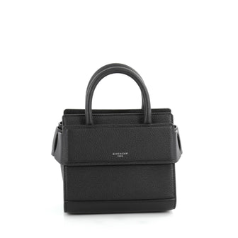 Givenchy Horizon Satchel Leather Nano Black 2108601