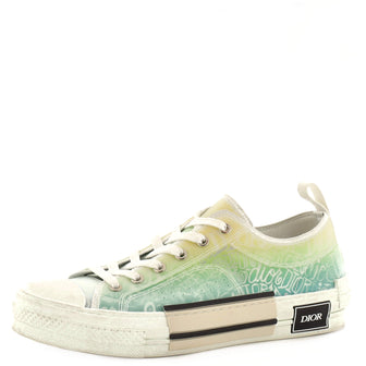 Christian Dior x Shawn Stussy Men's B23 Low-Top Sneakers Printed Canvas and PVC