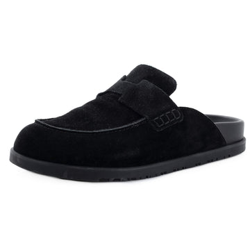 Hermes Women's Go Mules Suede
