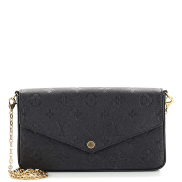 Louis Vuitton Felicie Pochette Monogram Empreinte Leather