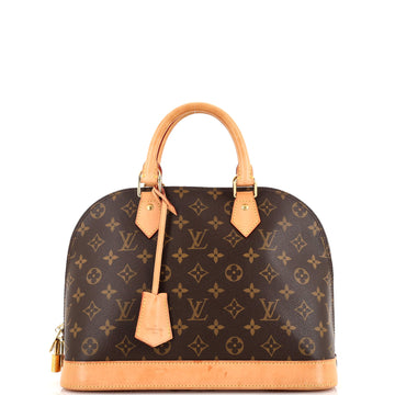Louis Vuitton Alma Handbag Monogram Canvas PM