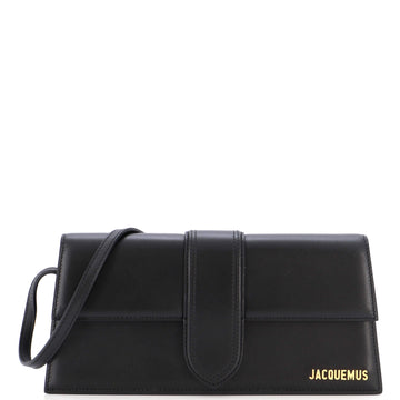 Jacquemus Le Bambino Top Handle Flap Bag Leather Long