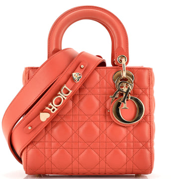 Christian Dior My Lady Dior Bag Cannage Quilt Lambskin