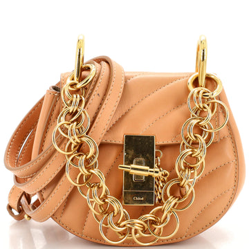 Chloe Drew Bijou Crossbody Bag Quilted Leather Nano