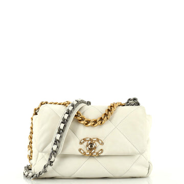 Chanel 19 Flap Bag Quilted Leather Medium
