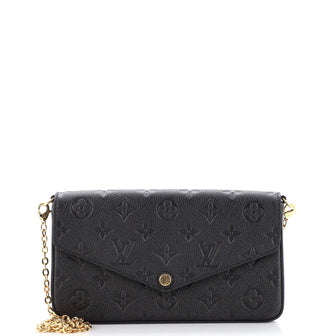 Louis Vuitton Felicie Pochette Monogram Empreinte Leather