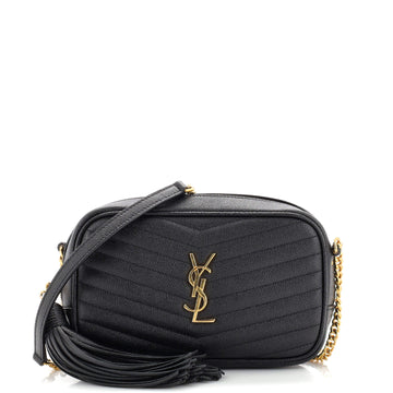 Saint Laurent Lou Camera Bag Matelasse Chevron Leather Mini