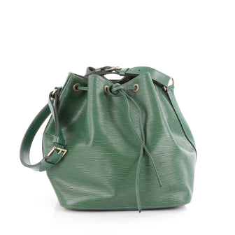 Louis Vuitton Petit Noe Handbag Epi Leather Green 2110702
