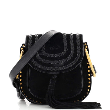 Chloe Hudson Handbag Whipstitch Suede Mini