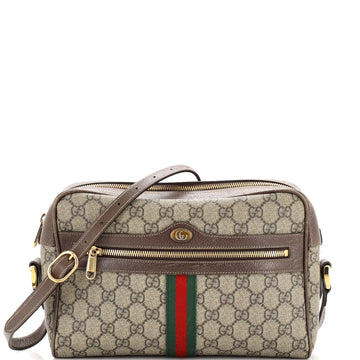 Gucci Ophidia Shoulder Bag GG Coated Canvas Small