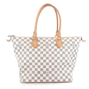 Louis Vuitton Saleya Handbag Damier MM Neutral